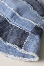 Patchwork Denim Bucket Hat
