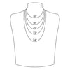 18k Paperclip Necklace Chain