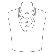 18k Paperclip Necklace Chain