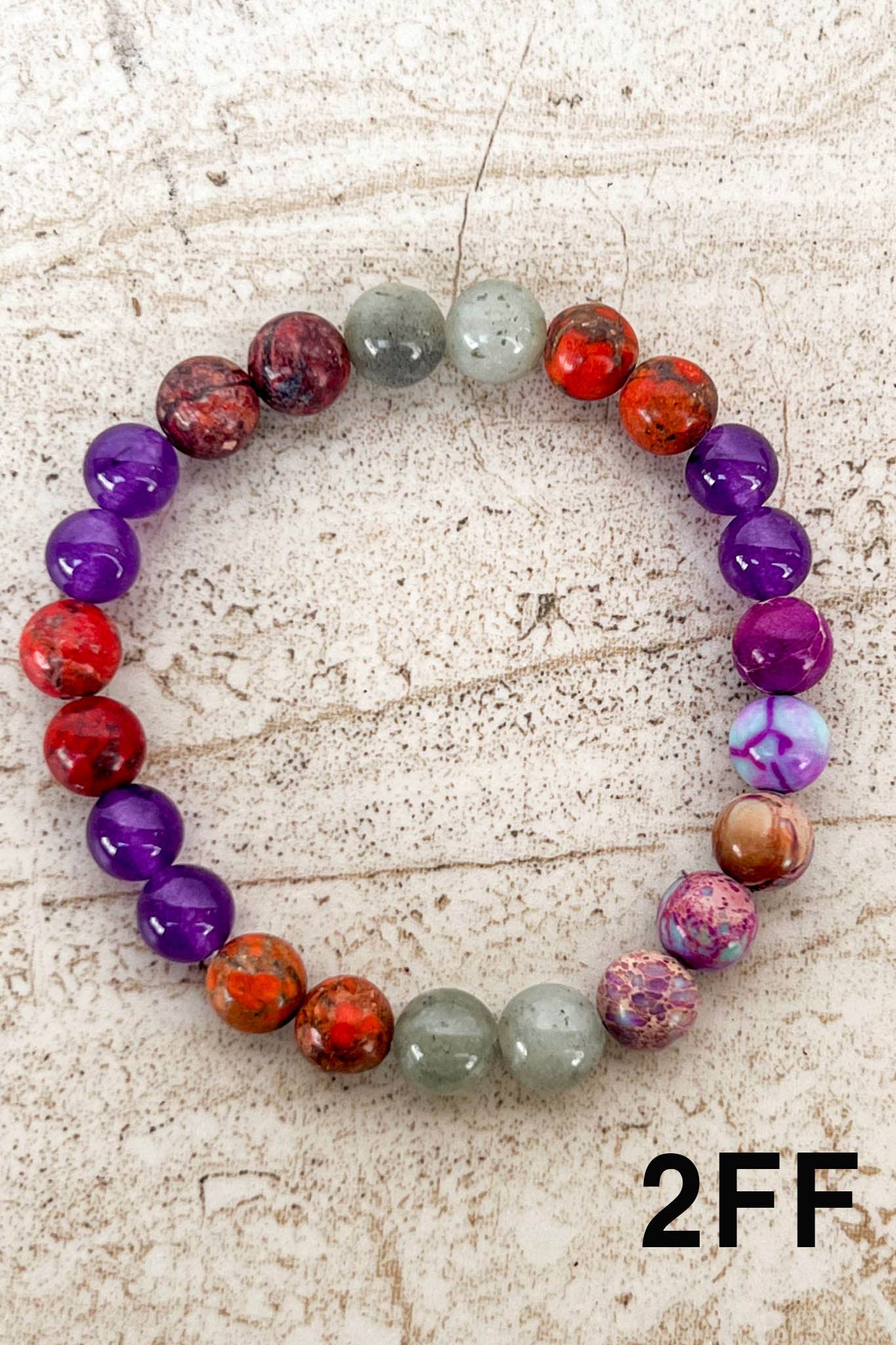Dylan Stone Bead Bracelet