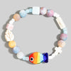 Rainbow Fish Bead Bracelet