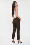 Hyperstretch Cropped Straight Pants in Coco (REG)