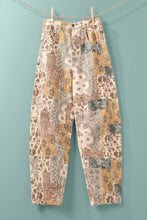 Boho Patchwork Wide Leg Pants (REG)