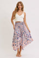 Enchanting Floral Midi Skirt (REG)