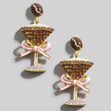 Espresso Martini Dangle Earrings