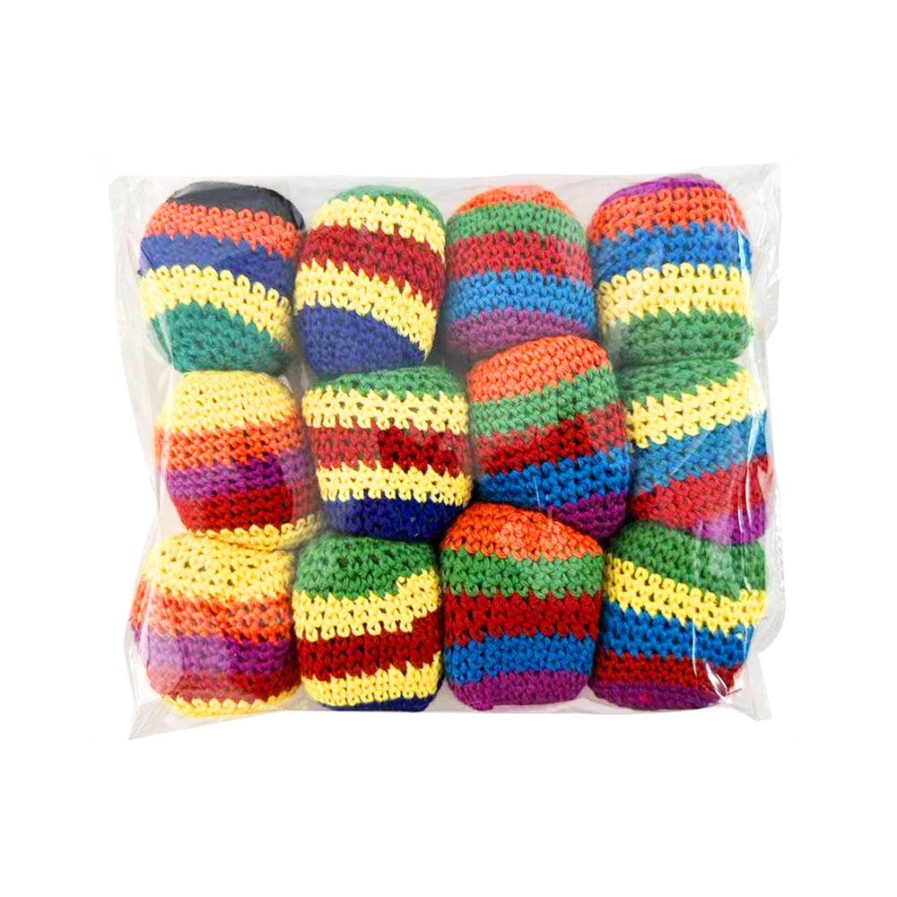 Colorful Crochet Hacky Sack