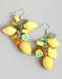 Lemon Charm Earrings