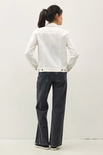 Lightweight Linen Jacket in Off White (REG)