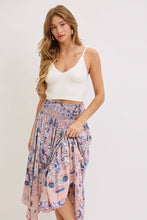 Enchanting Floral Midi Skirt (REG)