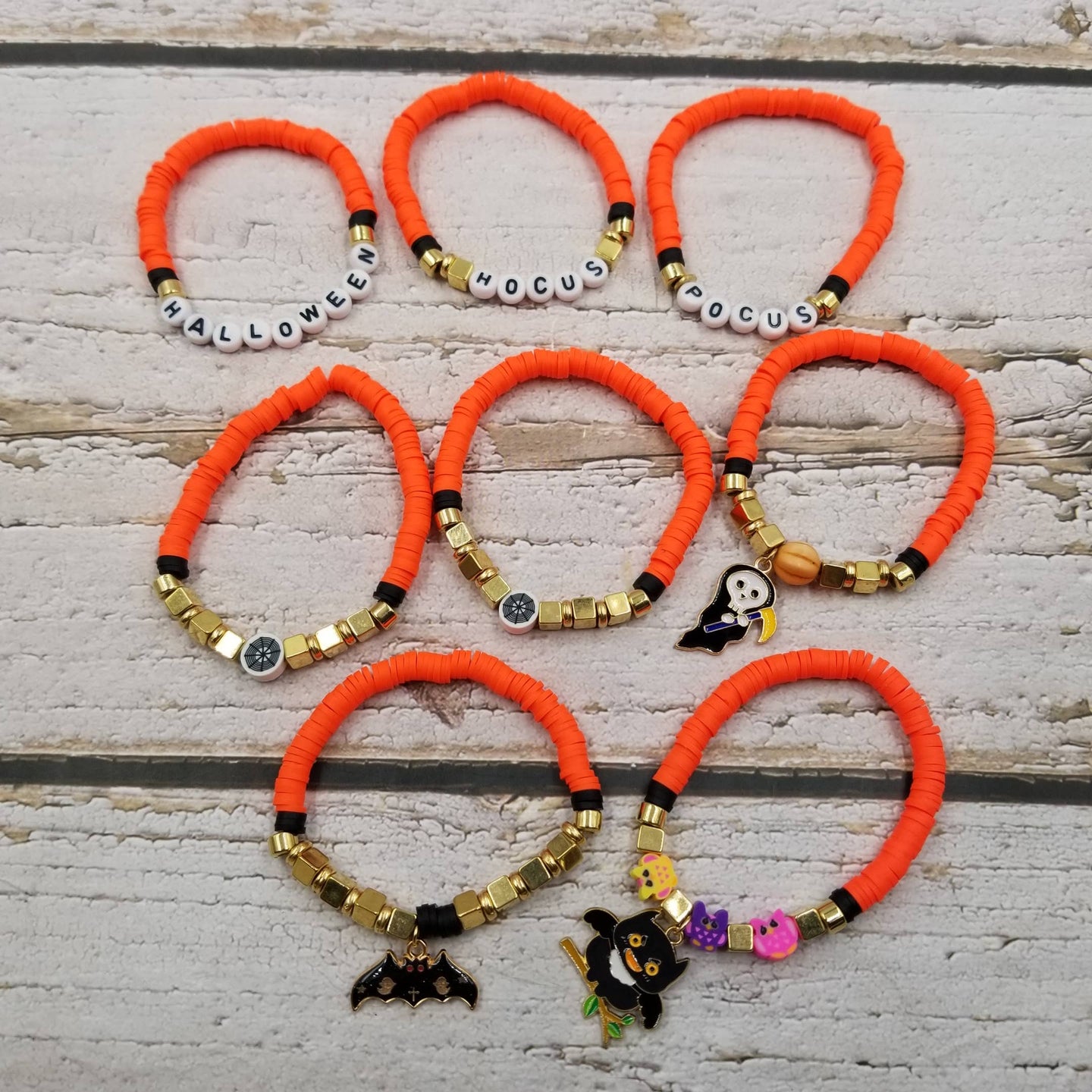 Halloween Hocus Pocus Bracelet Set