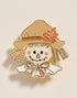Smiling Scarecrow Face Brooch