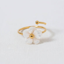 Floral Shell Ring
