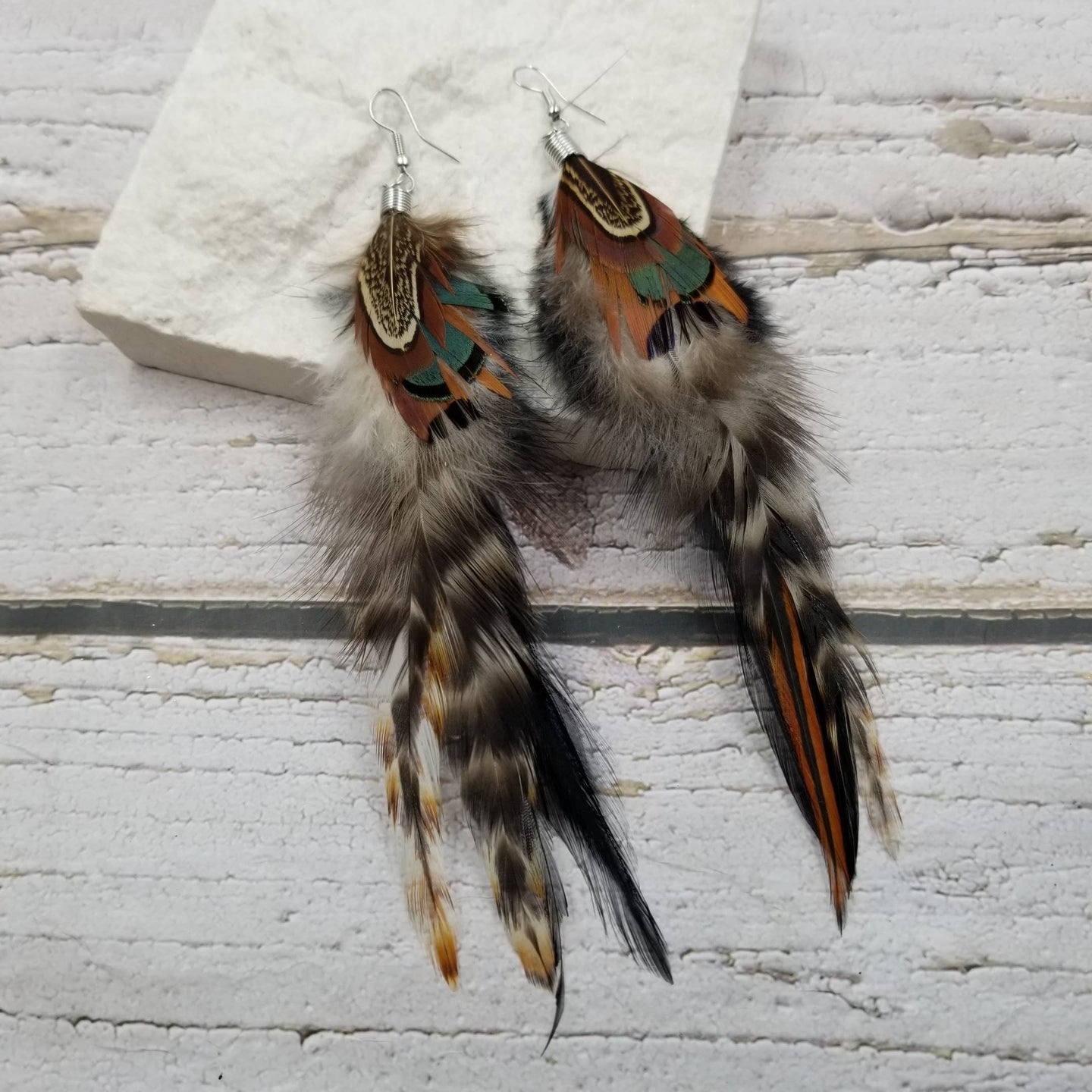 Dovetail Feather Earrings