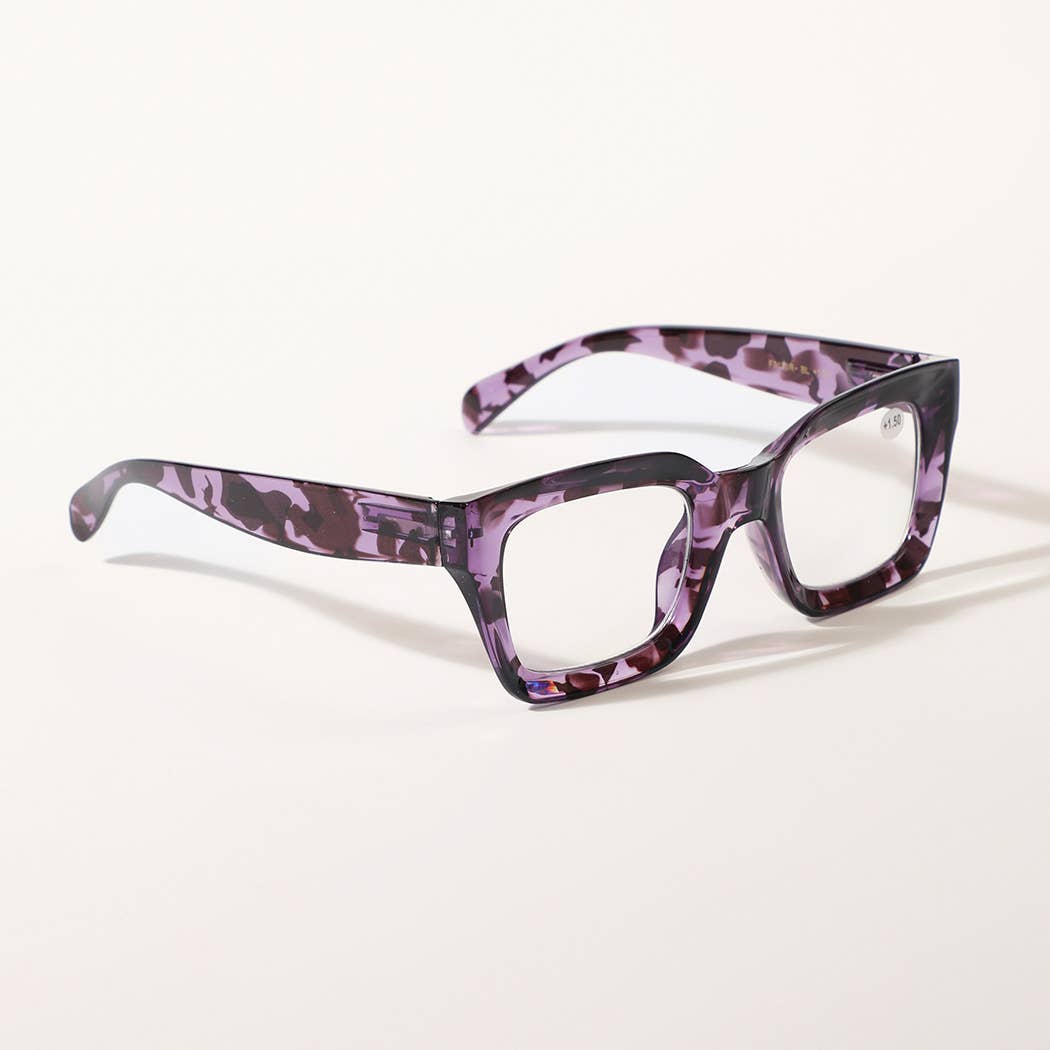 Blue Light Chunky Frame Reading Glasses