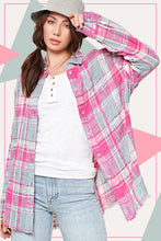 Jenny Plaid Top in Pink Combo (REG)