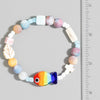 Rainbow Fish Bead Bracelet