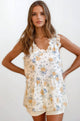 Floral Ruffle Top (REG)