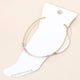 Faceted Beaded Anklet