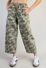 Military Camo Wide Leg Pants (REG)