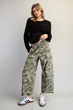 Military Camo Wide Leg Pants (REG)