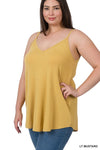The Perfect Layer Cami in Light Mustard