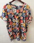 Black Wildflower Top (PLUS)