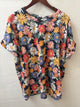 Black Wildflower Top (PLUS)
