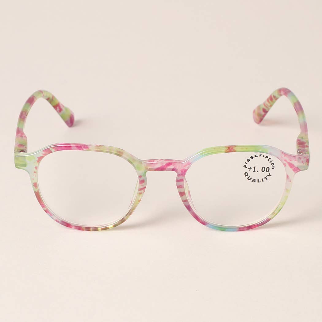 Tie Dye Frame Reading Glasses