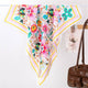 Pop Art Floral Fashion Scarf