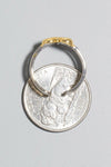 Two Tone Open Heart Ring