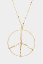 The 70's Peace Necklace