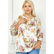 Pure Elegance Floral Top (PLUS)