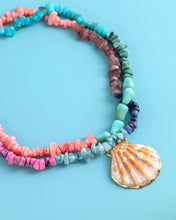 Coral Mirage Shell Necklace