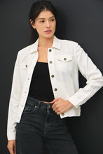 Lightweight Linen Jacket in Off White (REG)