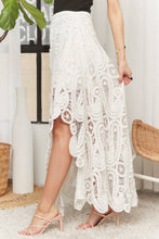 Crochet Lace High Low Skirt (REG)