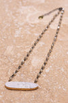 The White Charolette Necklace