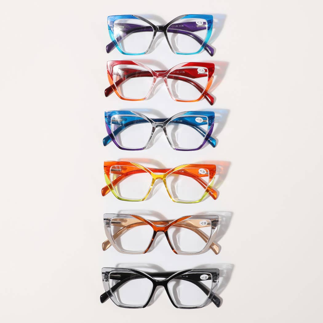 Multi-Tone Reading Glasses