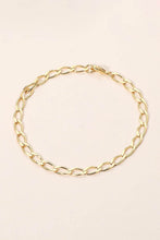 18k Gold Filled Large Oval Link Bracelet