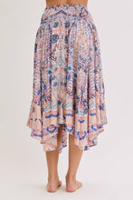 Enchanting Floral Midi Skirt (REG)