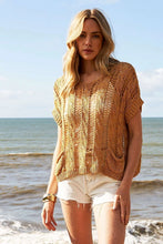 Shimmering Sands Crochet Sweater (REG)