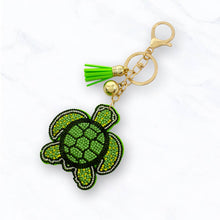 Green Turtle Keychain