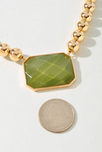 Epoxy Stone Necklace
