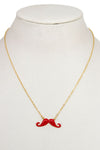 Mustache Necklace