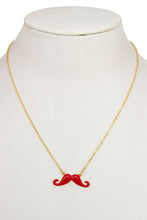 Mustache Necklace