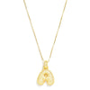 Bubble Bling Initial Necklace