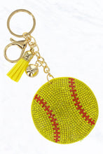 BaseBall Time! Sparkle Keychain