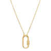 18K Carabiner Necklace