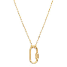18K Carabiner Necklace