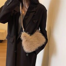 Single Strap Faux Fur Mini Purse
