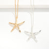 Hammered Starfish Necklace